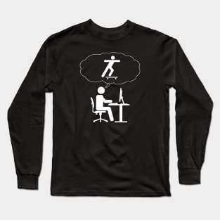 Office Dreamer - Skater Long Sleeve T-Shirt